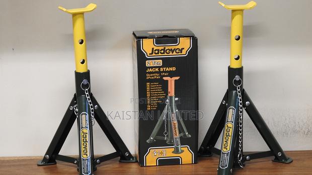 Jadever 2T Heavy Duty Jack Stands 2000kg Capacity Auto Lift Supports - thumbnail 2