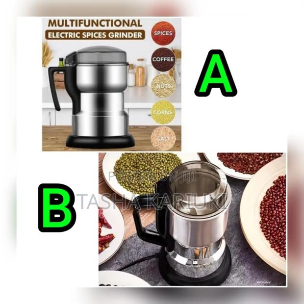 *Stainless Coffee Grinder Machine - main view