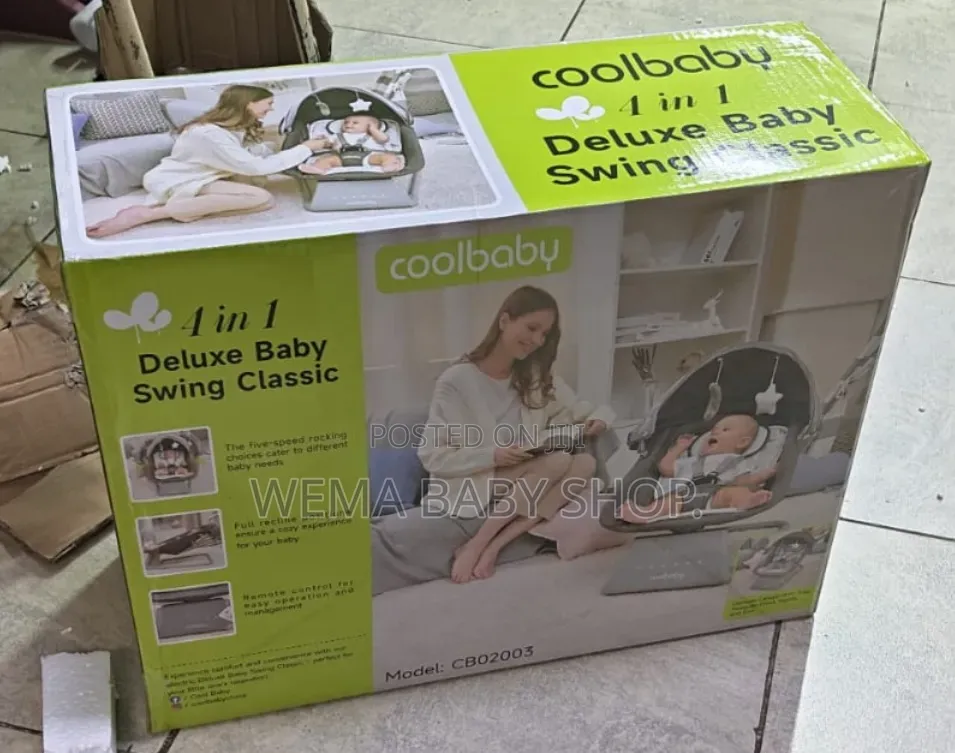 4 in 1 Deluxe Baby Swing/Rocker Classic