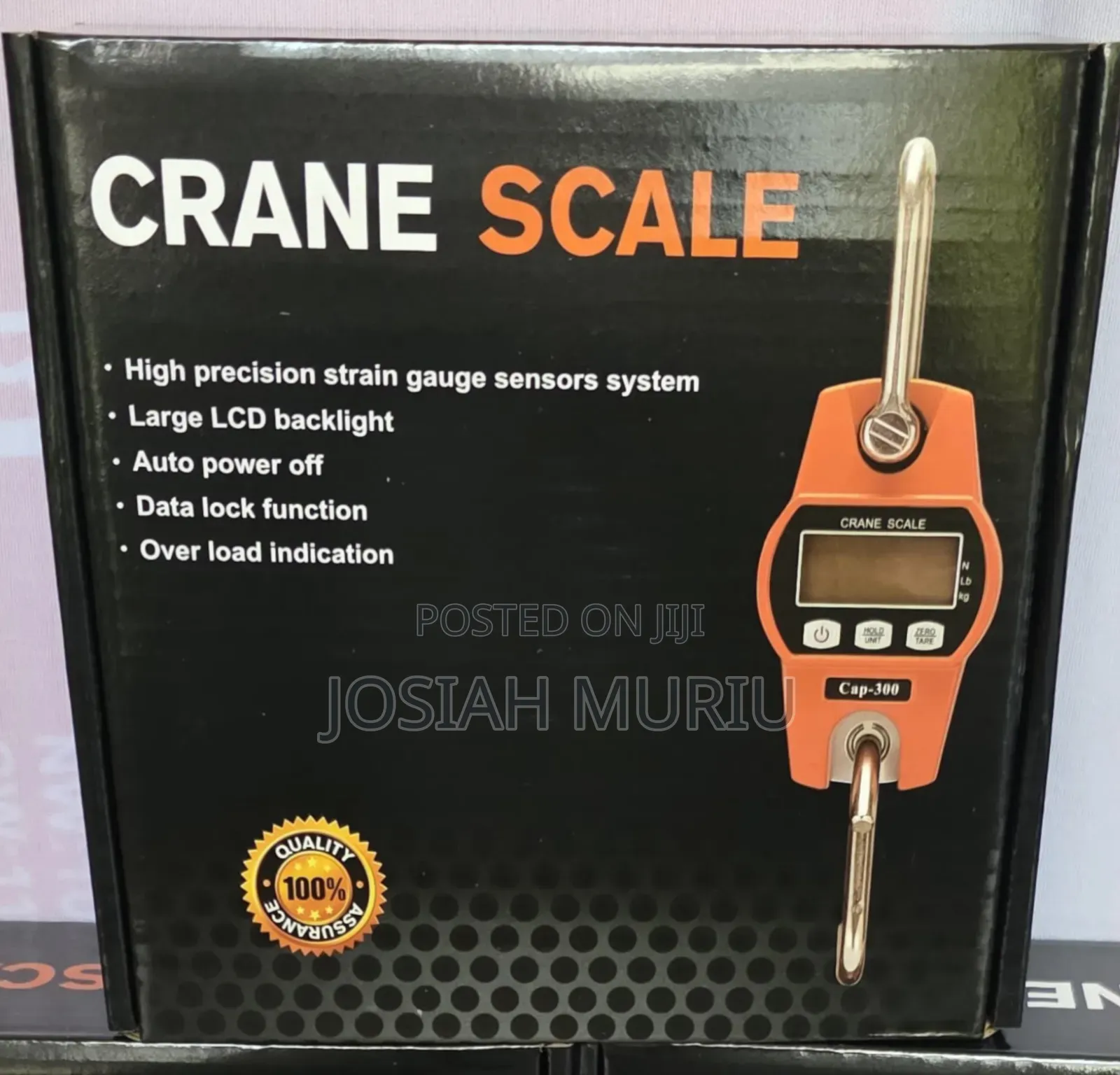 300kg Crane Scale With Heavy Duty Hook