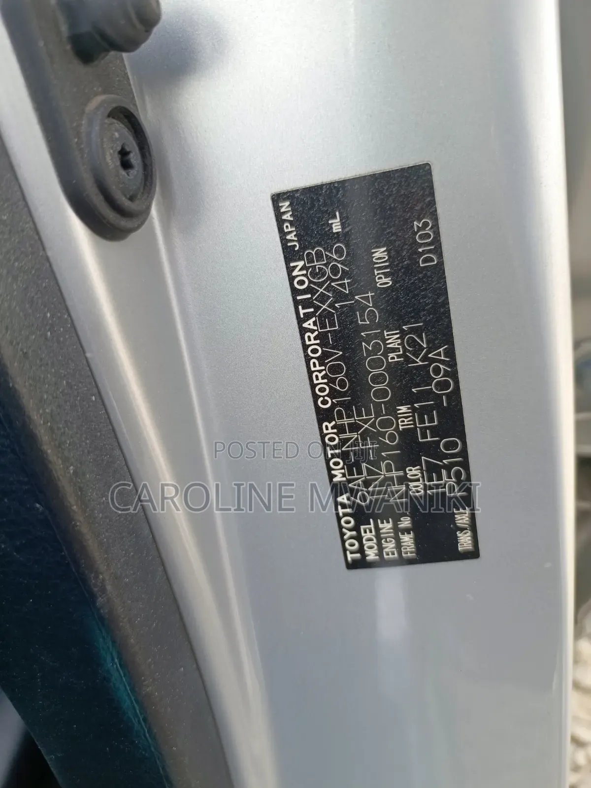 Toyota Probox 2016 Silver