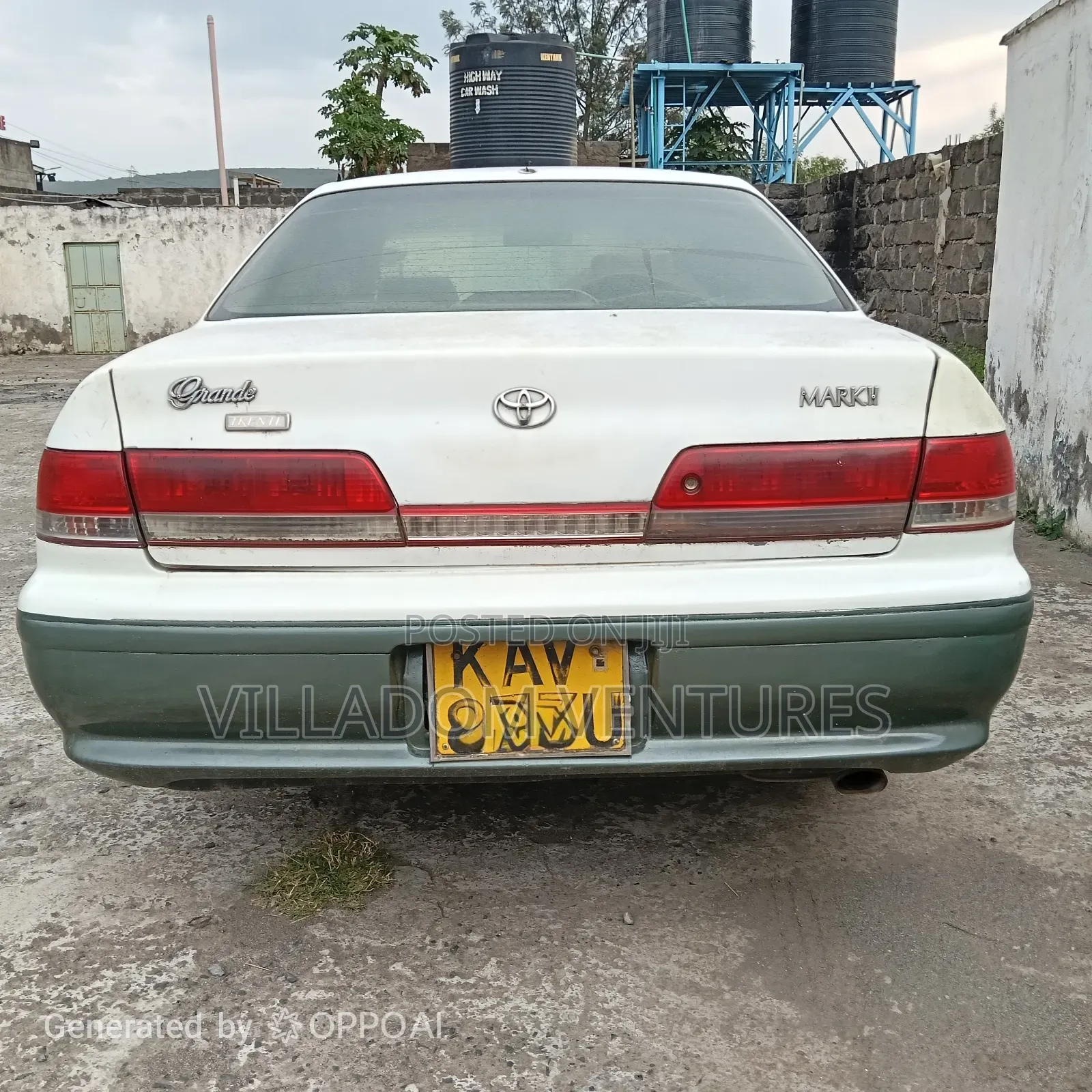 Toyota Mark II 1998 White