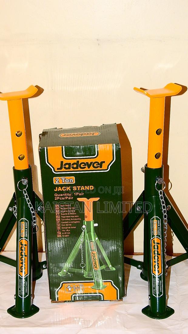 Jadever T High Stability Car Jack Stand Set - Lift Support - thumbnail 2