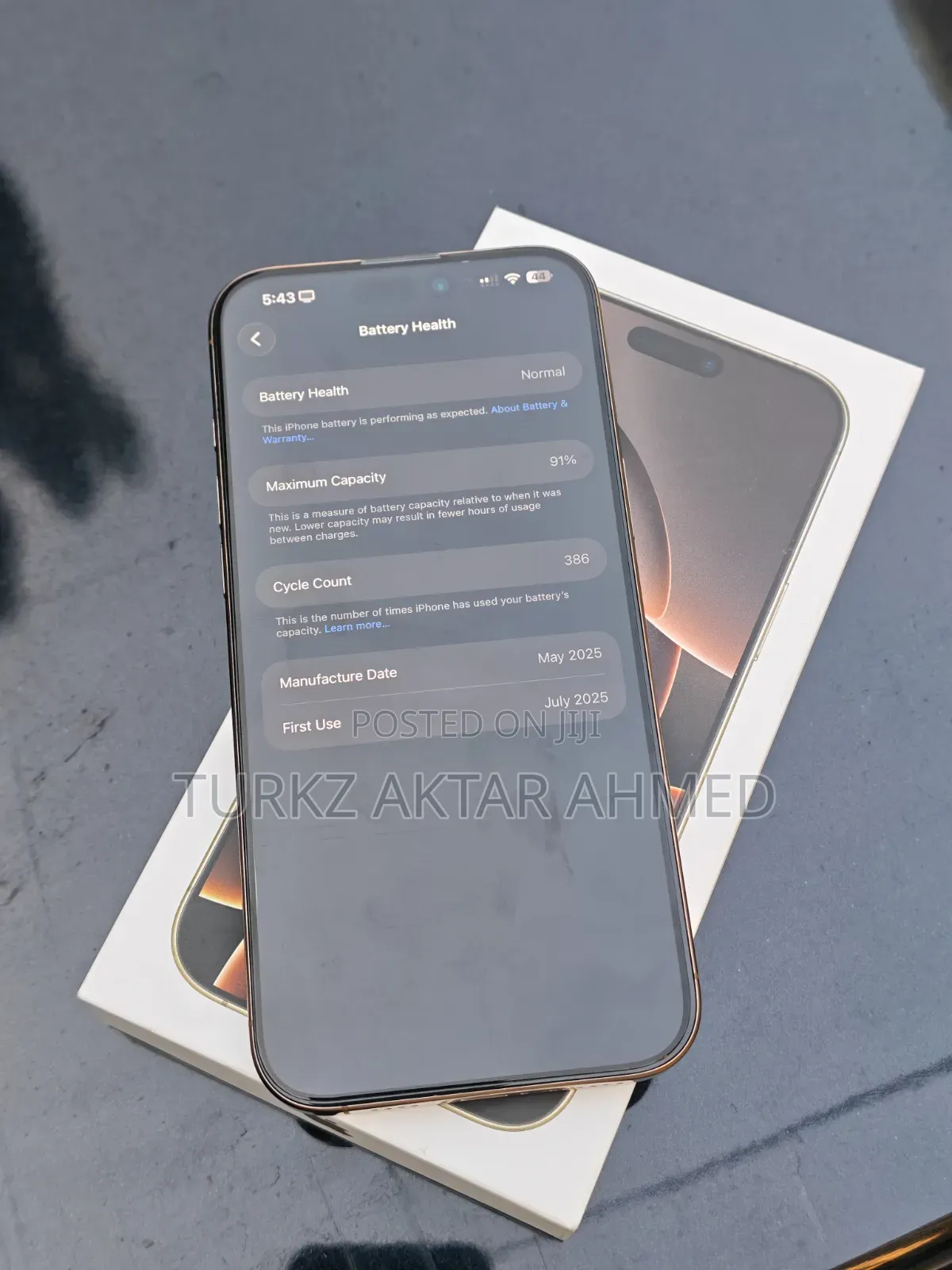Apple iPhone 16 Pro Max 256 GB Gold