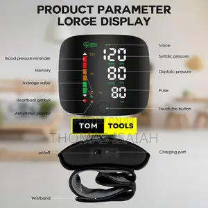 Rechargeable One Button Bp Machine Blood Pressure Monitor With Voice