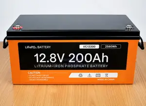 Vestwoods 12V 200AH Lithium Battery LIFEP04 3500 Cycles