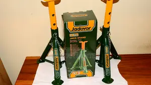 Jadever 3T Adjustable Auto Lift Stands - High Vehicle Jack Stand Pair