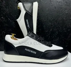 Hugo Boss White Mesh Lifestyle Sneakers