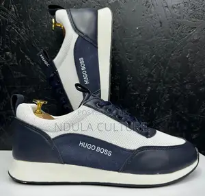 Hugo Boss White Mesh Lifestyle Sneakers