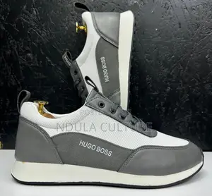 Hugo Boss White Mesh Lifestyle Sneakers
