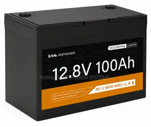 Vestwoods 12.8v 100ah Lithium Battery