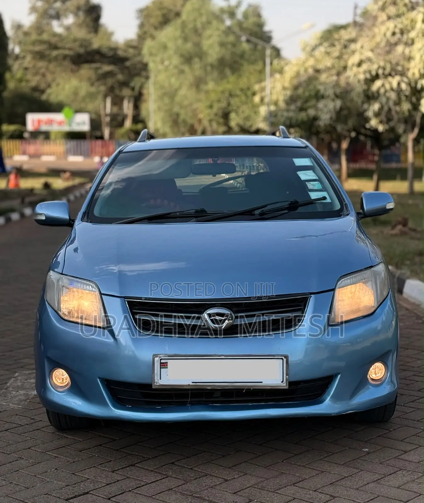 Toyota Corolla Fielder 2008 Blue
