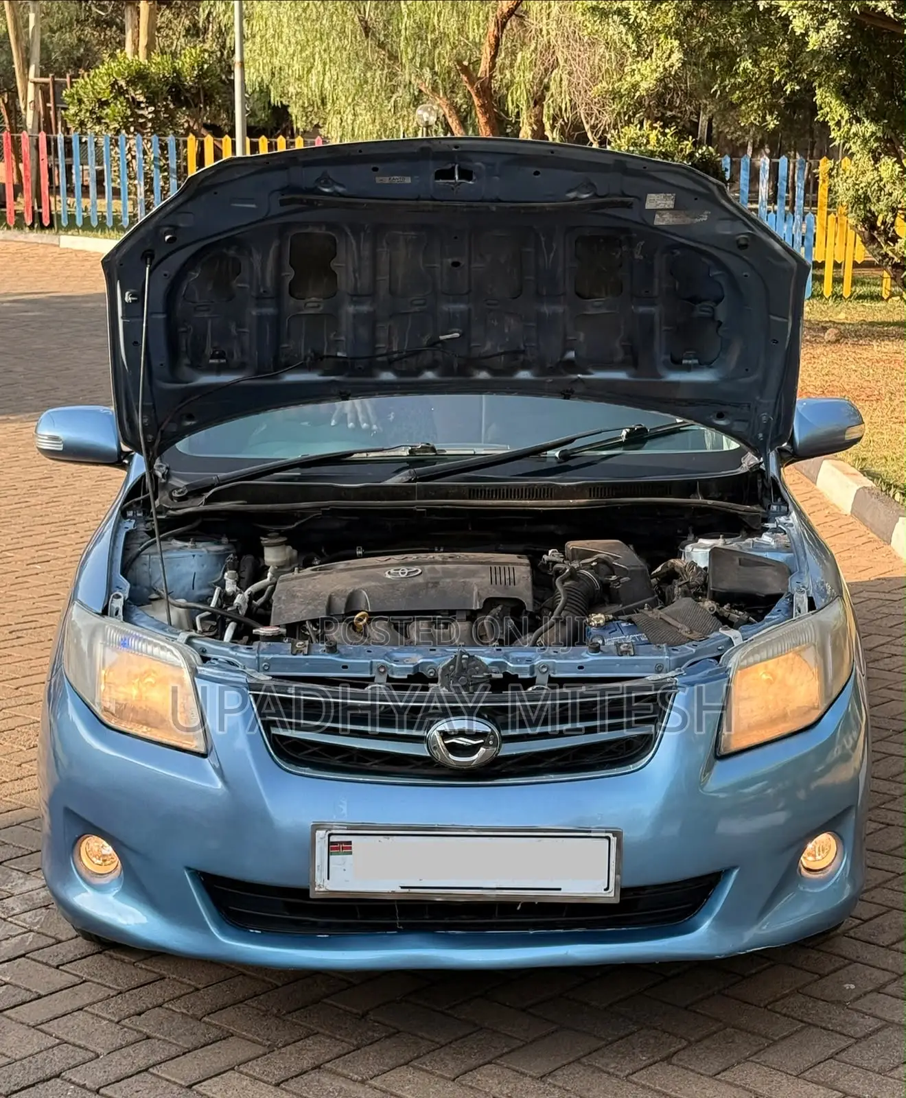 Toyota Corolla Fielder 2008 Blue