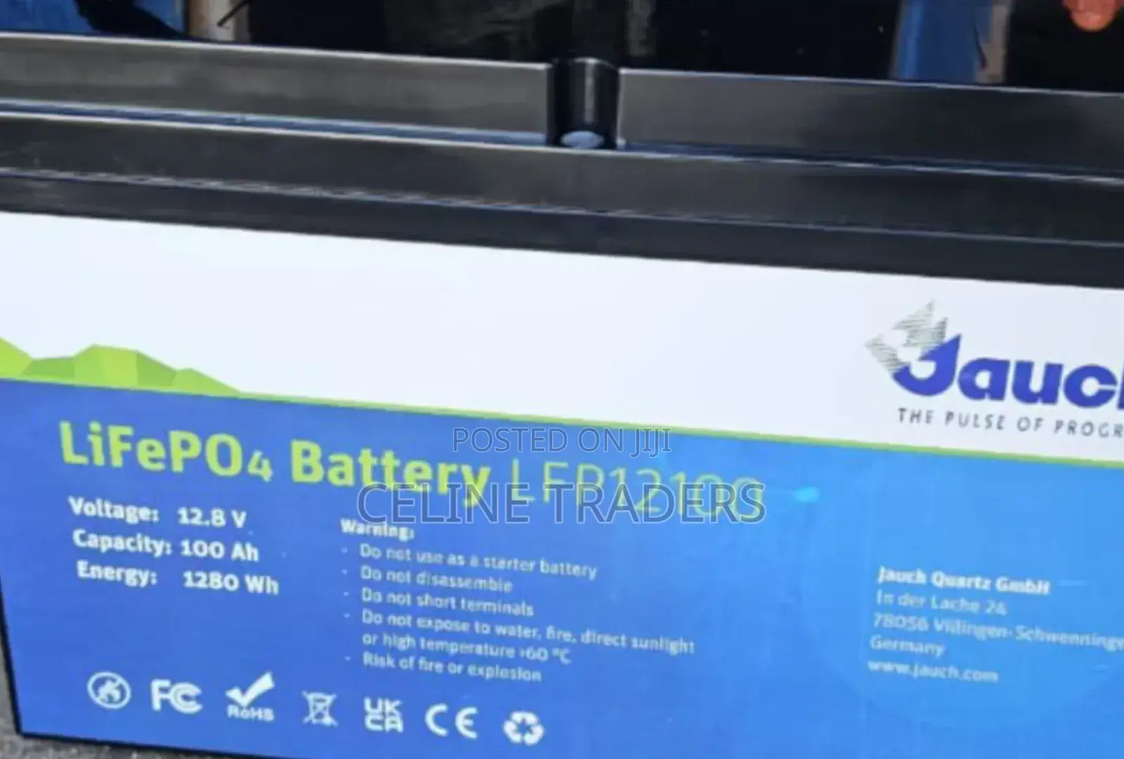 Jauc 100ah Lithium Phosphate Battery