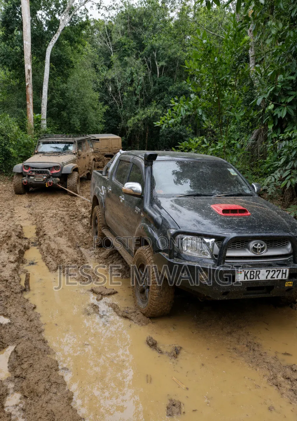 Toyota Hilux 2007 Black