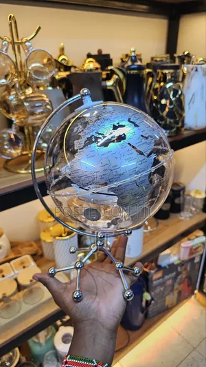 LED World Globe Map With Metal Stand