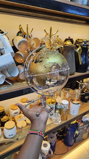 LED World Globe Map With Metal Stand