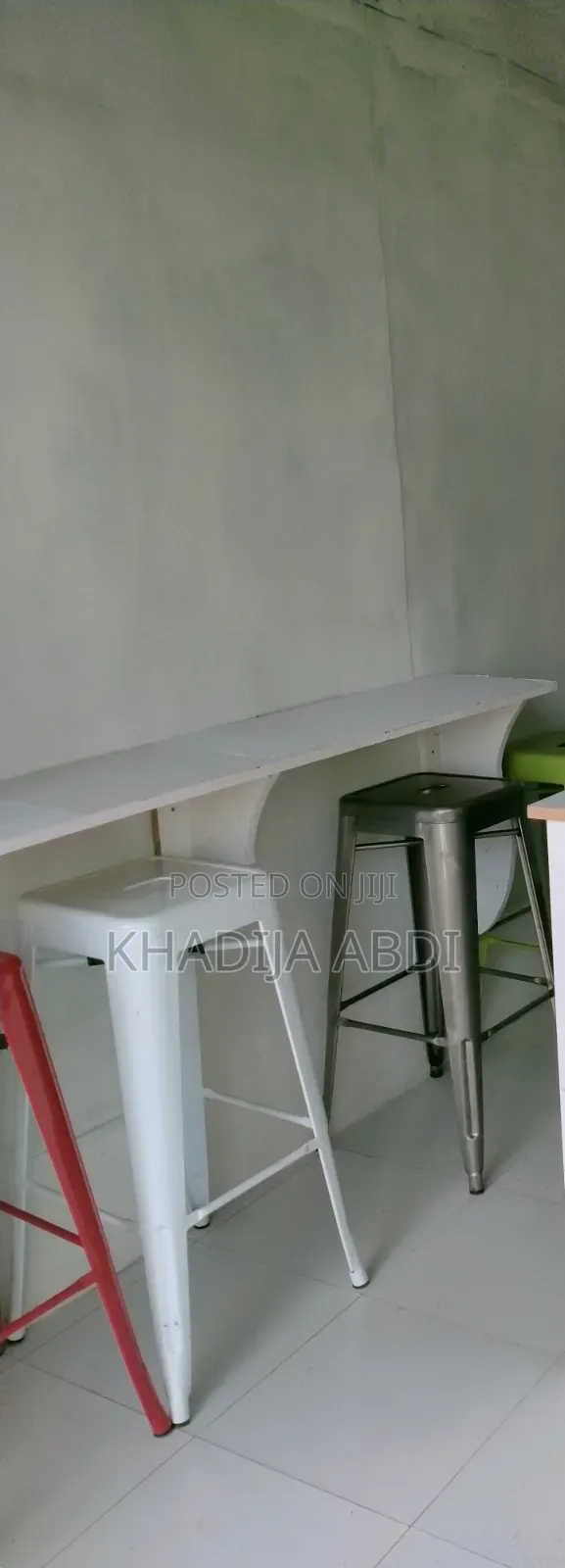 Bistro Metallic Bar Stools