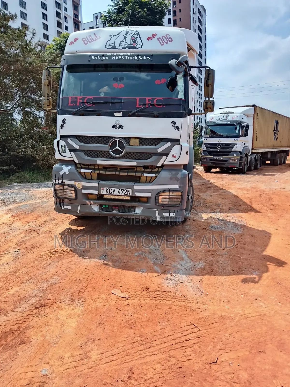Trailer. Transportation Services Accesible