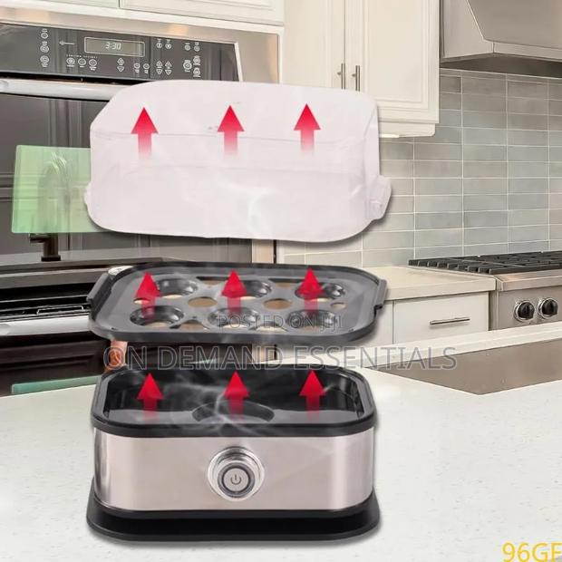 Electric Egg Boiler With Water Measuring Cup - thumbnail 3