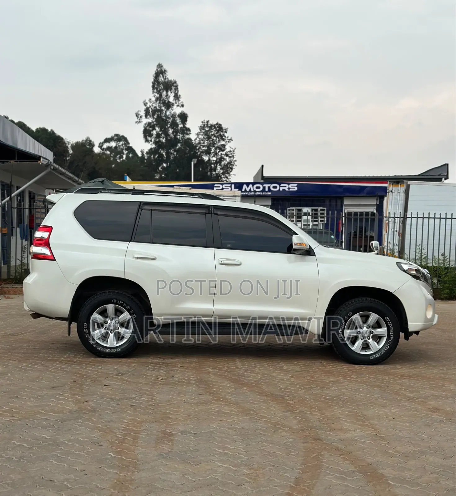 Toyota Land Cruiser Prado 2014 White