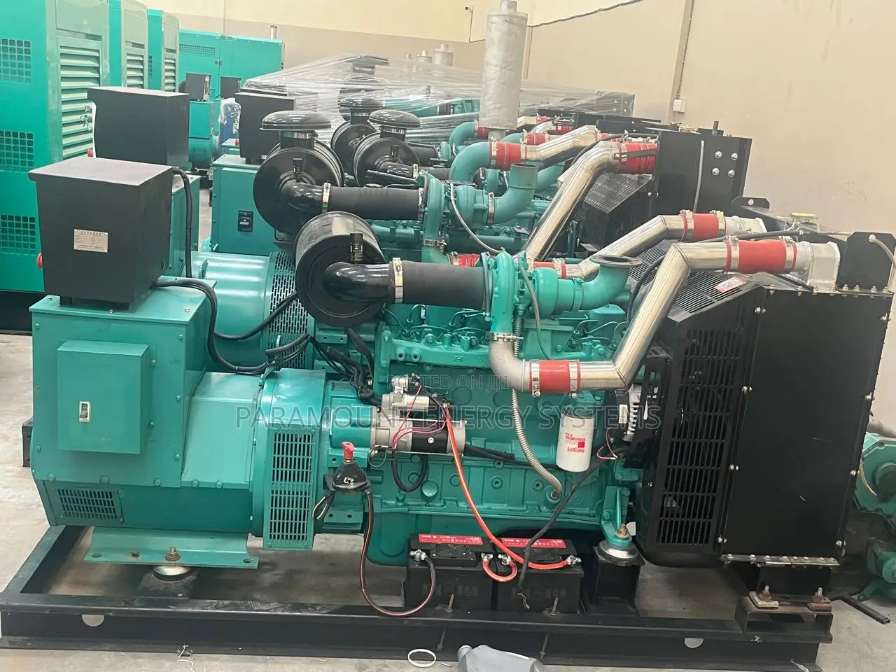 125kVA Cummins Diesel Open Set Generators