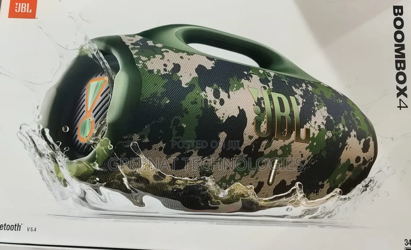 JBL Boombox 4 — Camo Edition Genuine JBL by Harman