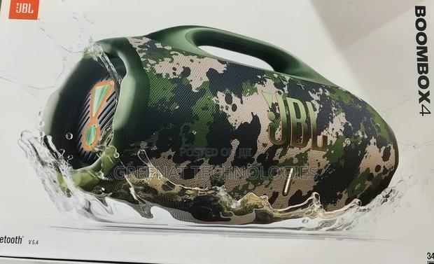 JBL Boombox 4 — Camo Edition Genuine JBL by Harman