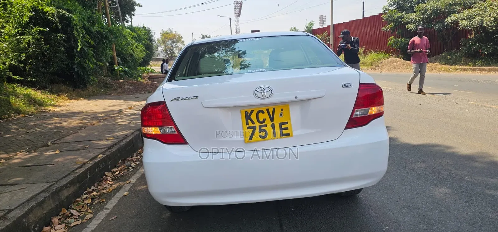 Toyota Axio 2012 White