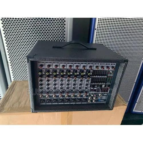 Professional 8-Channel Powered Audio Mixer