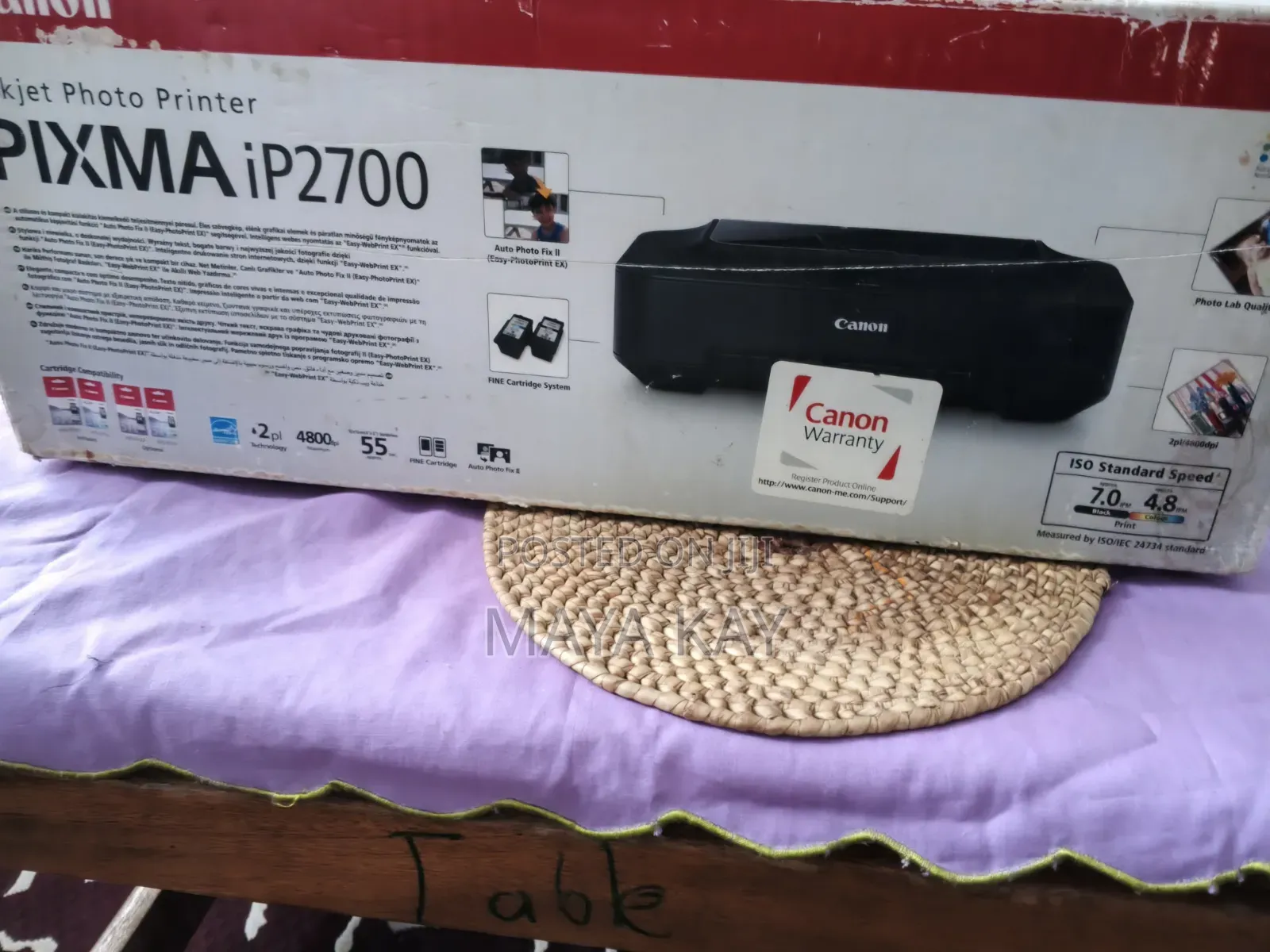 Cannon PIXMA Photo Printer