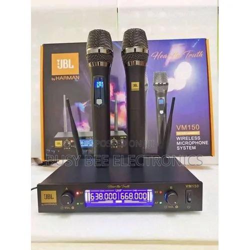 JBL VM150 UHF Wireless Microphone System – 2 Handheld Microphones - main view