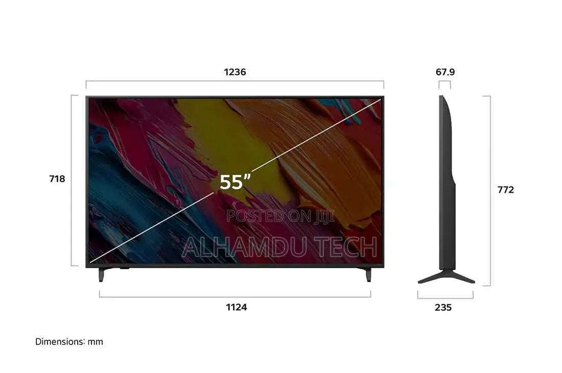 LG 55inches Qned72b Mini Led 2026 Model
