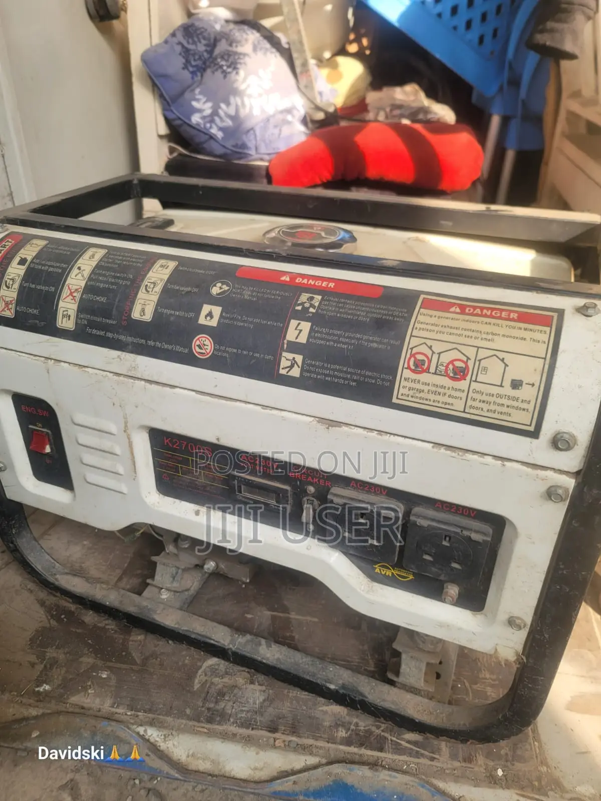 Kicho Japan Gasoline GENERATOR K2700s
