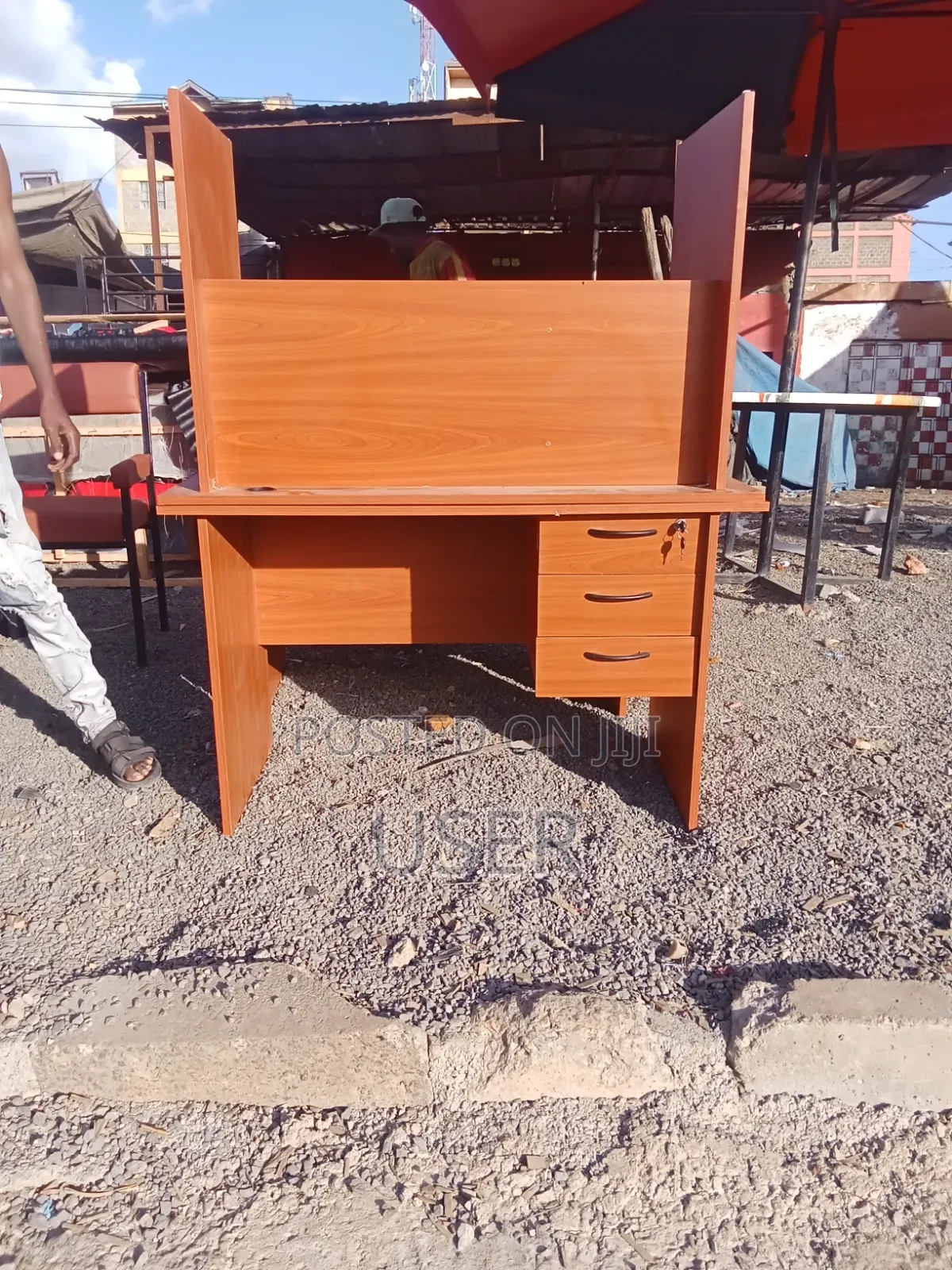 Curved Teacher Desk