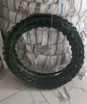 Green Razor Wire
