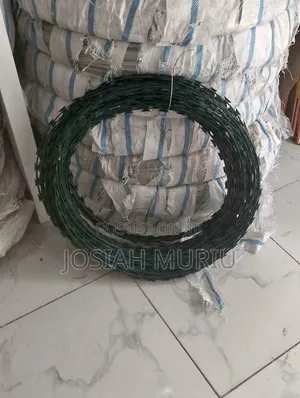 Green Razor Wire
