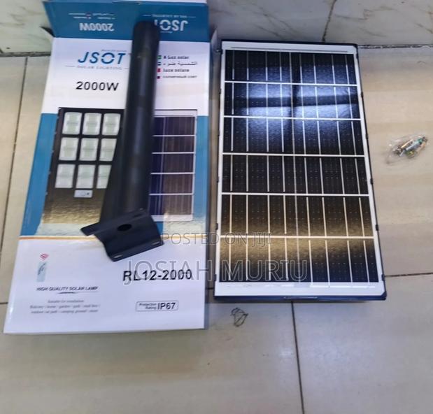 2000watts Solar Street Light With Mono Solar - thumbnail 2
