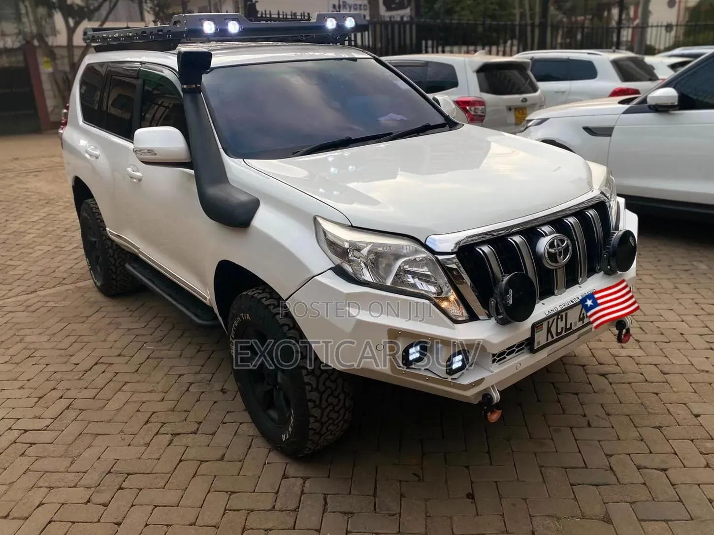 Toyota Land Cruiser Prado 3.0 TD 2012 White