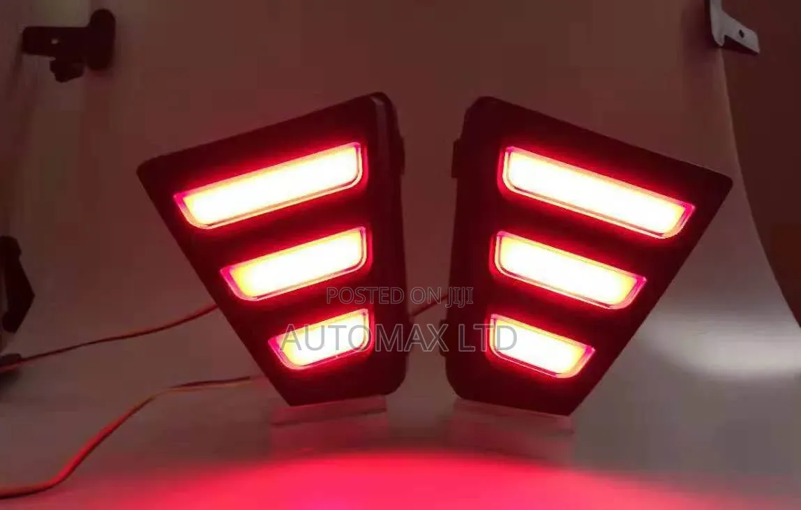 Honda Fit/Jazz, Yr2014+ Rear Bumper Led Reflectors (2pcs)