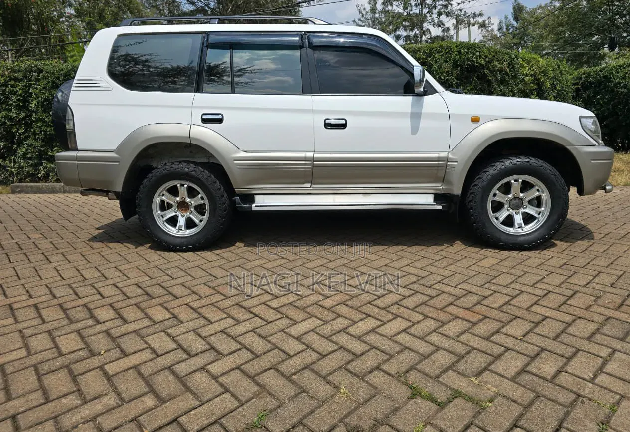Toyota Land Cruiser Prado 3.0 TD 1998 White