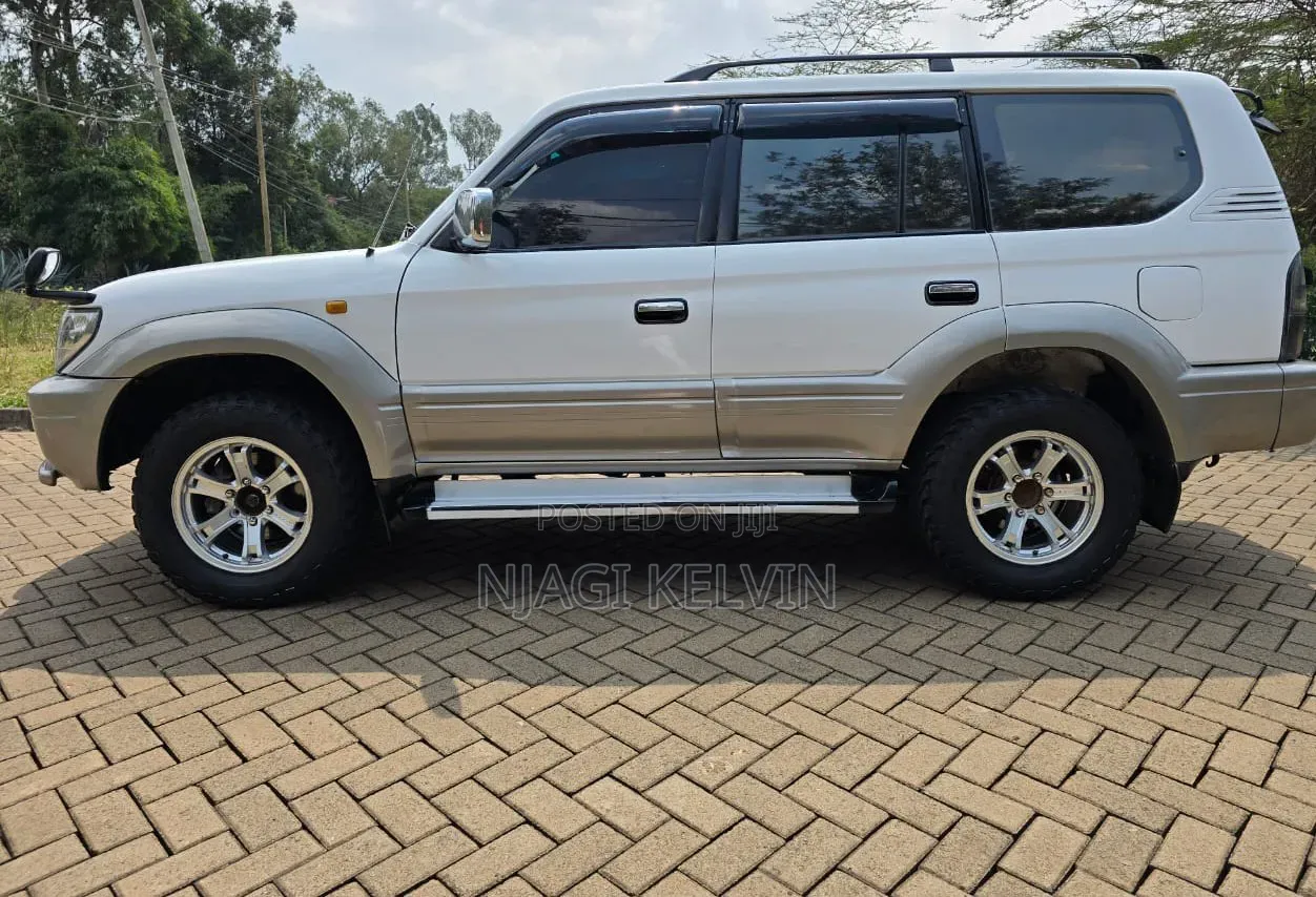 Toyota Land Cruiser Prado 3.0 TD 1998 White