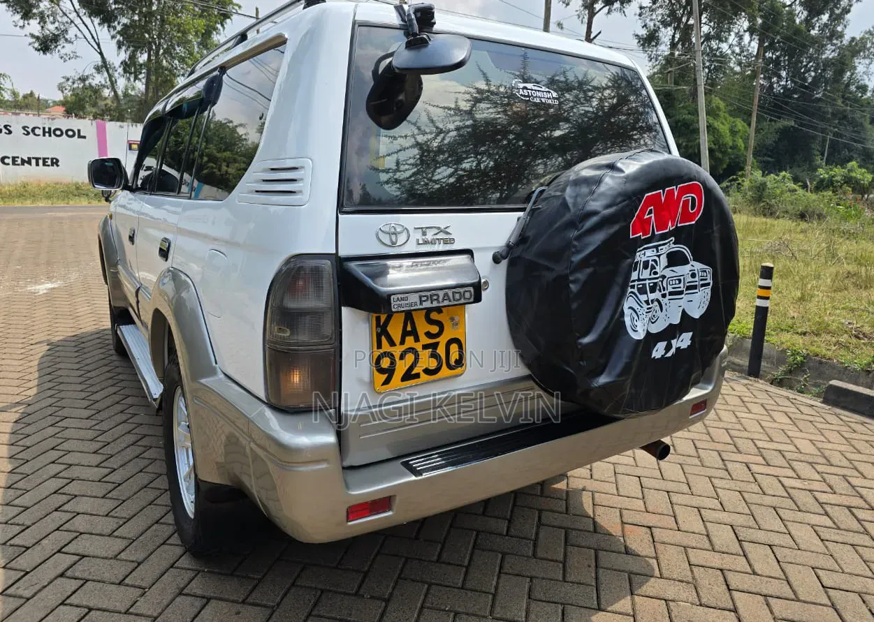 Toyota Land Cruiser Prado 3.0 TD 1998 White