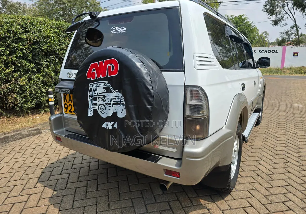 Toyota Land Cruiser Prado 3.0 TD 1998 White