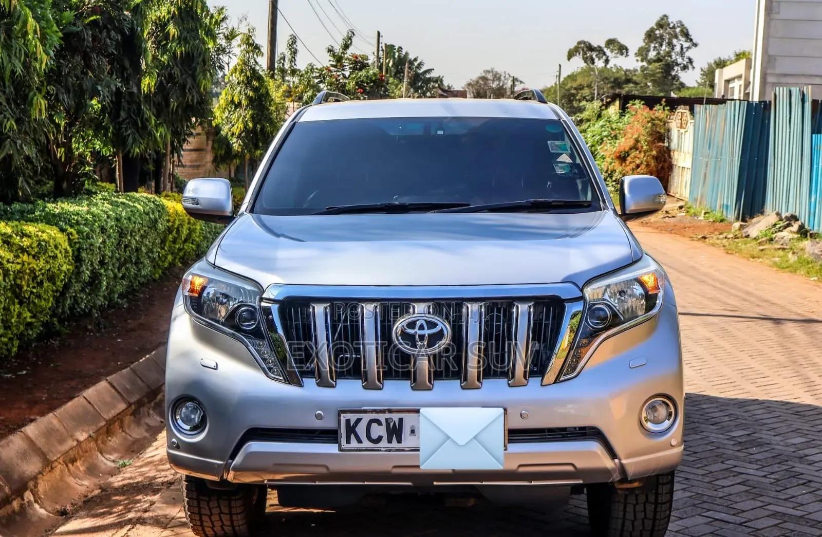 Toyota Land Cruiser Prado 3.0 TD 2012 Silver