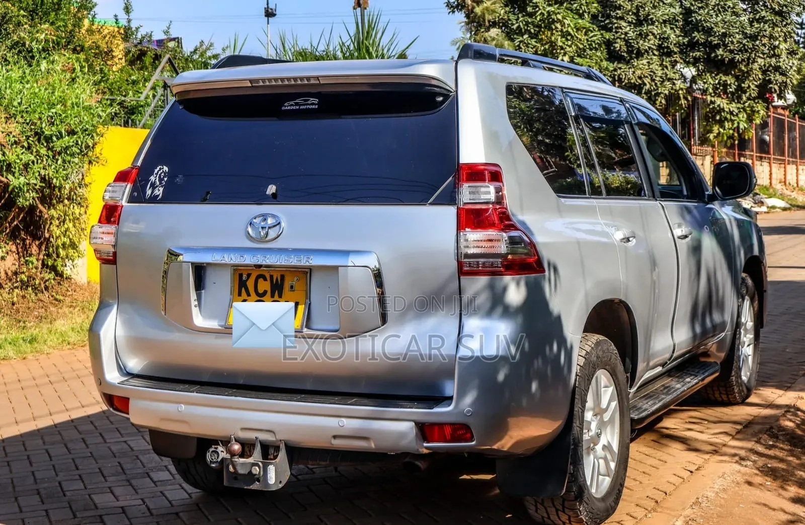 Toyota Land Cruiser Prado 3.0 TD 2012 Silver