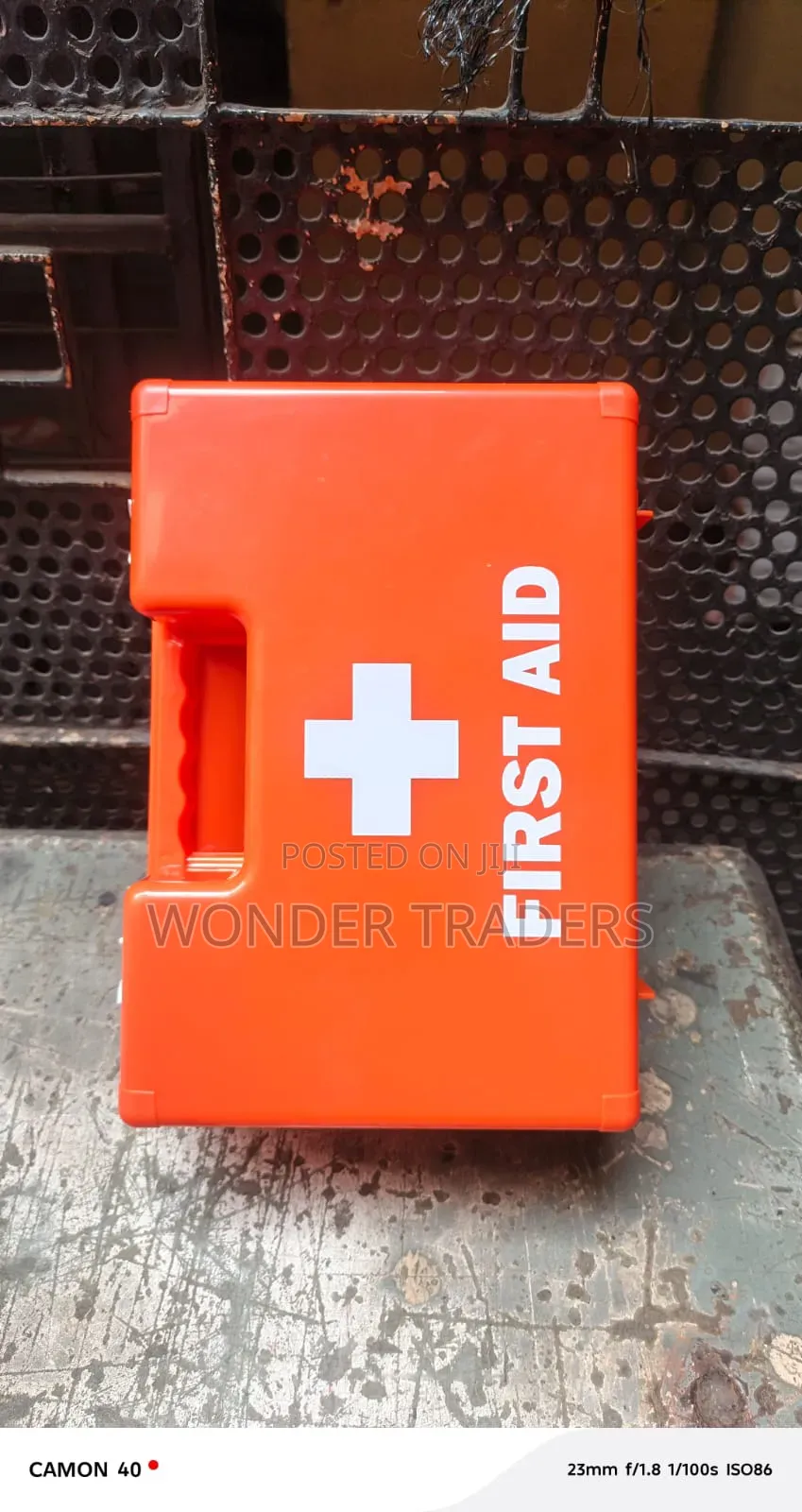 First Aid Kit,Red Medium First Aid Kit