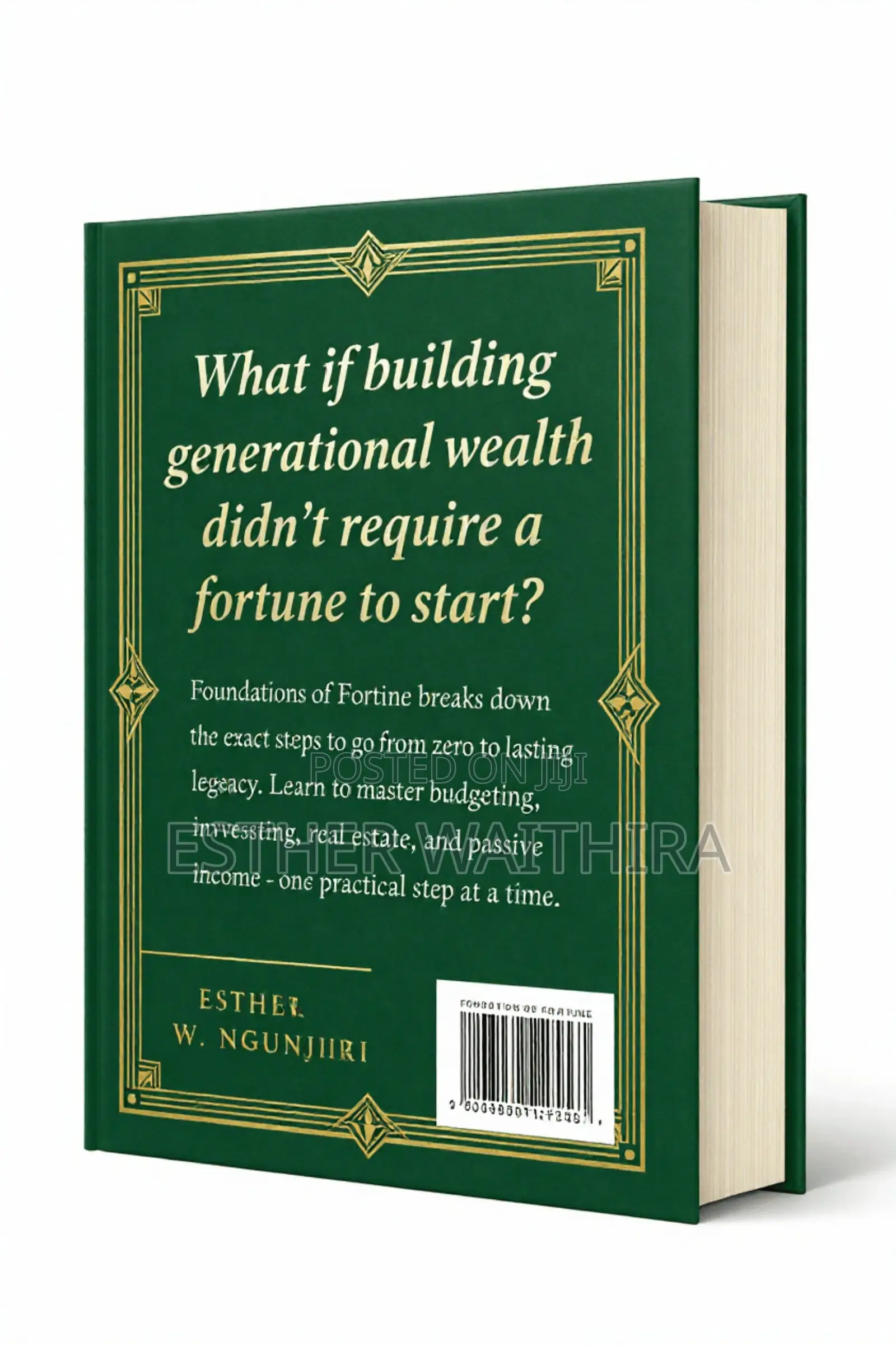 Personal Finance Book- Foundations of Fortune