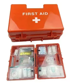 Red First Aid Kit.