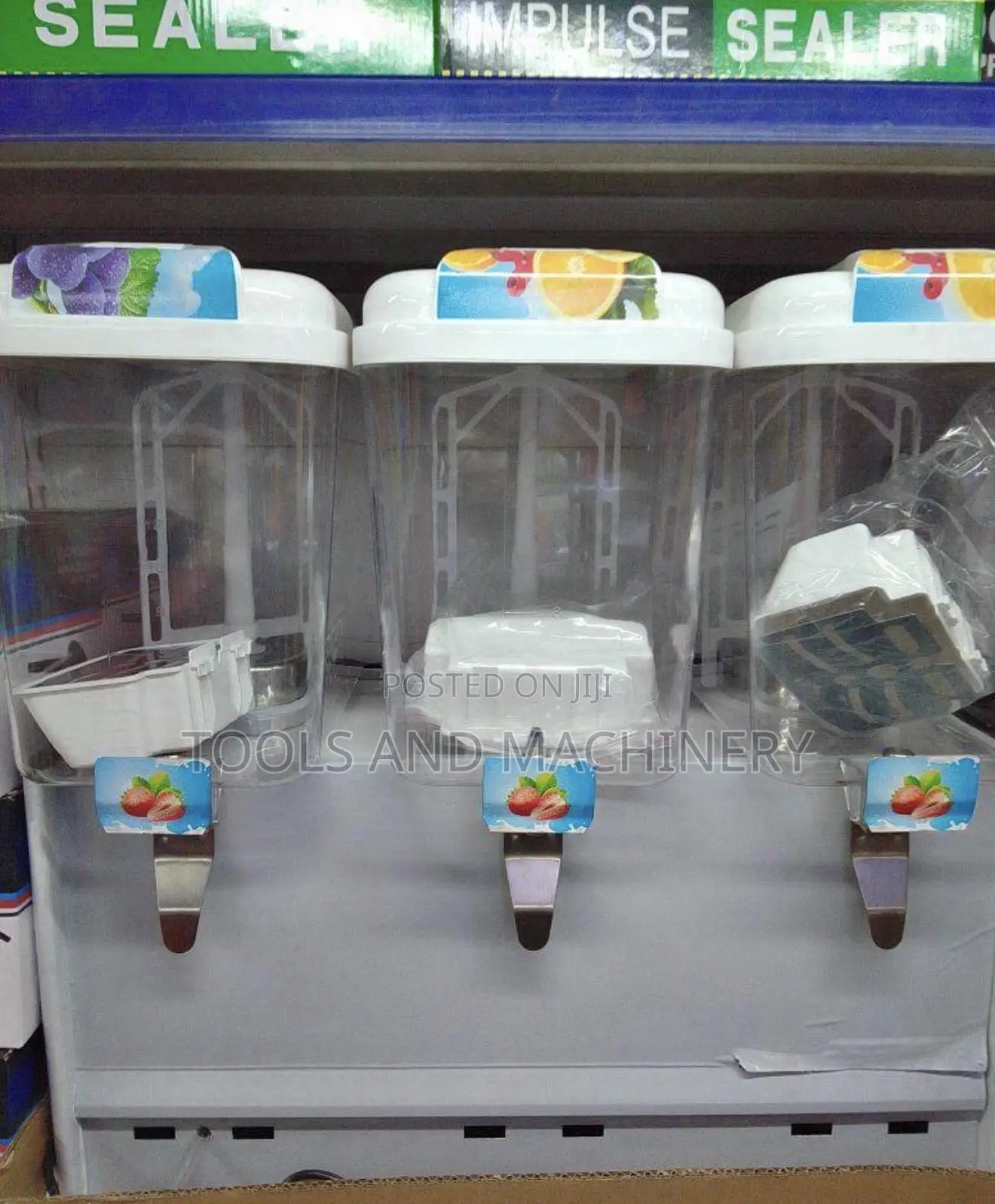 Juice Dispenser 3 Slot - Commercial Juice Dispenser Machine
